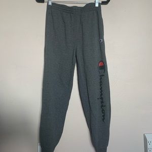 gray champion sweatpants brand new
